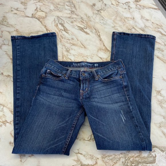 GUESS Women's Mid-Rise Flared Jeans -  Size 26 - Picture 3 of 8